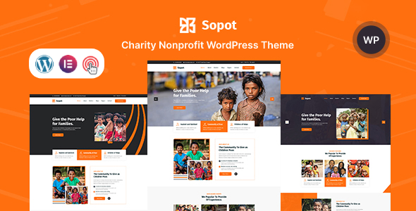 Sopot – Charity NonProfit Fundraising WordPress Theme