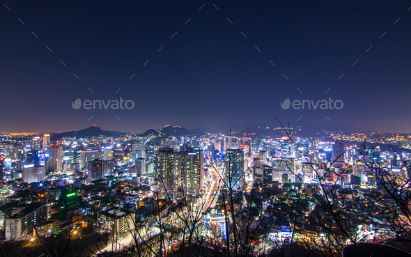 Seoul city  - Stock Photo - Images