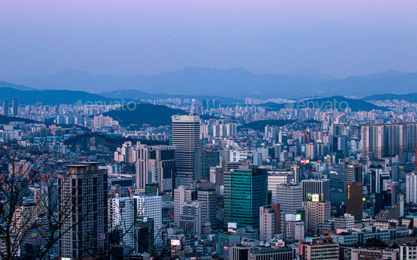 Seoul city  - Stock Photo - Images