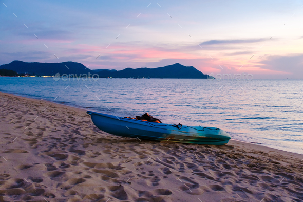 Beautiful beach of Bangsaray Pattaya Thailand  - Stock Photo - Images