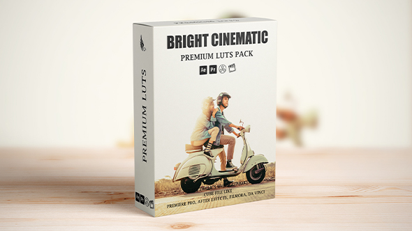 Cinematic Bright Soft Film LUTS Pack