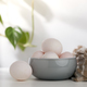 The duck eggs in a gray bowl. - PhotoDune Item for Sale