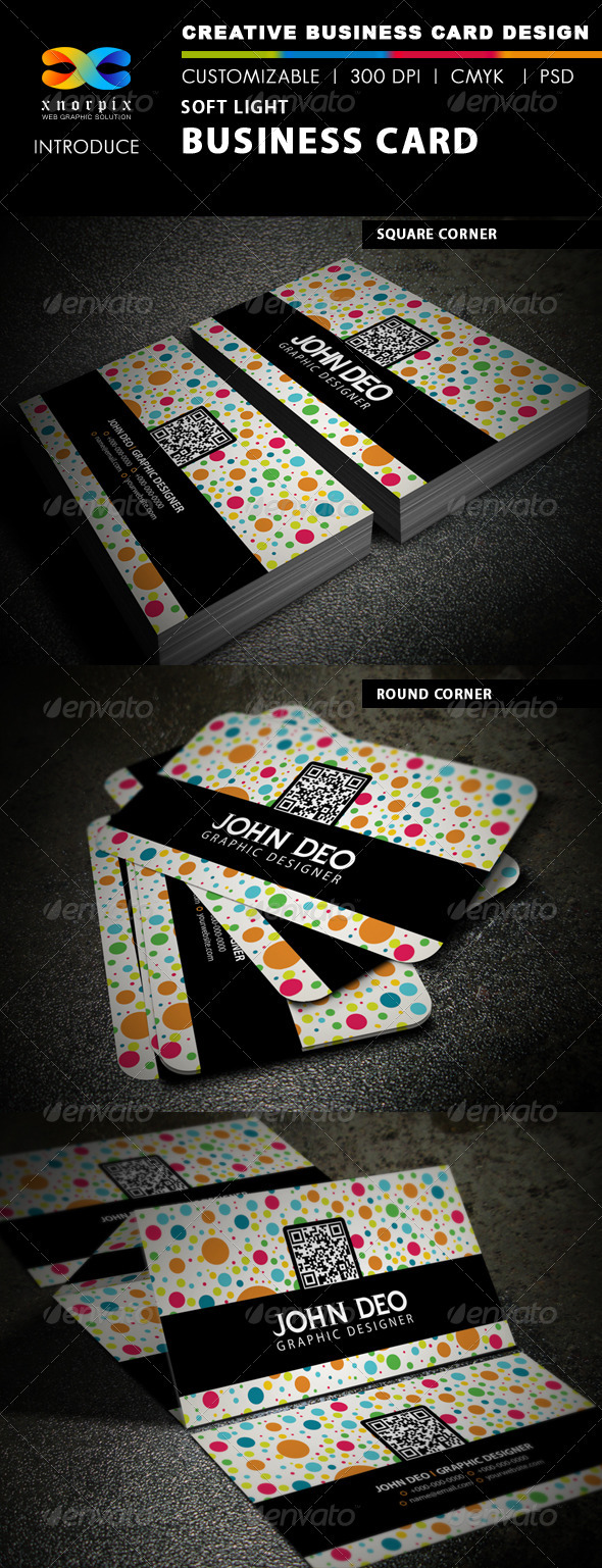 Soft Light Business Card