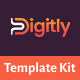 Digitly - Digital Service Agency Elementor Template Kit