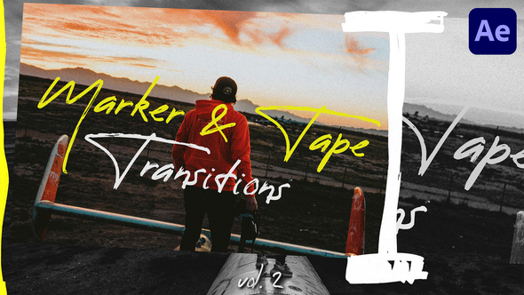 Marker & Tape Transitions Vol. 2