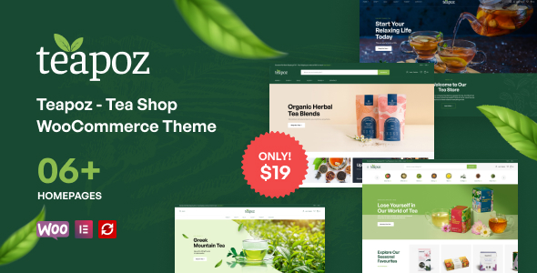 Teapoz – Tea Shop WooCommerce Theme