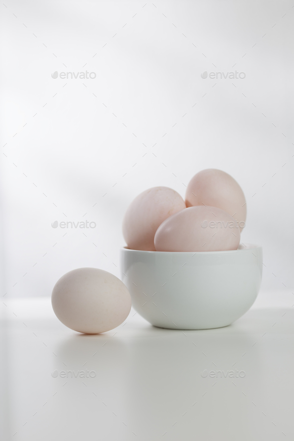 The duck eggs. - Stock Photo - Images