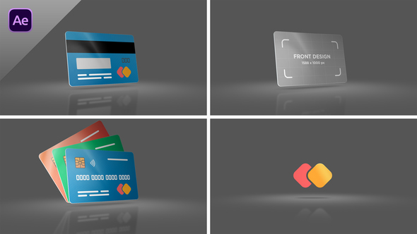 Credit Card Promotion Product Promo template preview