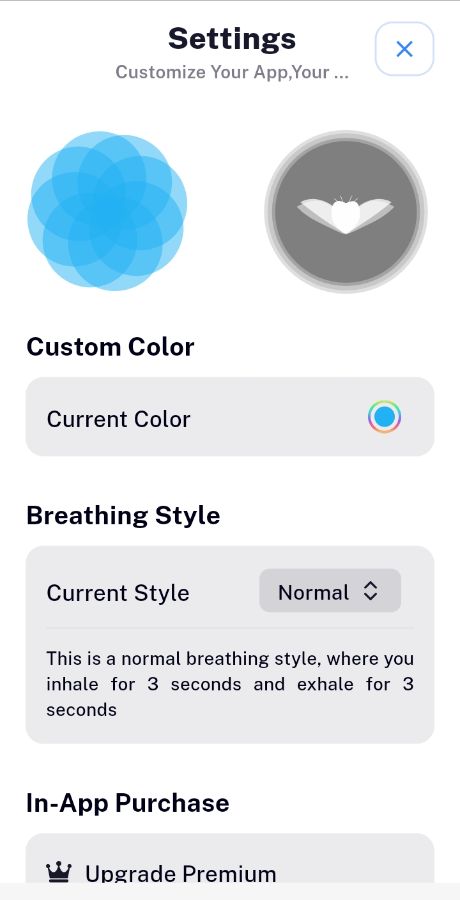 Deep breathing exercise - Flutter App by appsellpoint | CodeCanyon