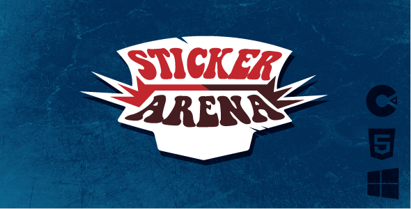 Sticker Arena - Action Roguelike Survival Game | Construct 3 | HTML5 & PC | C3P