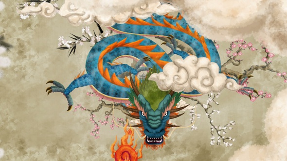 Dragon Art Painting alt