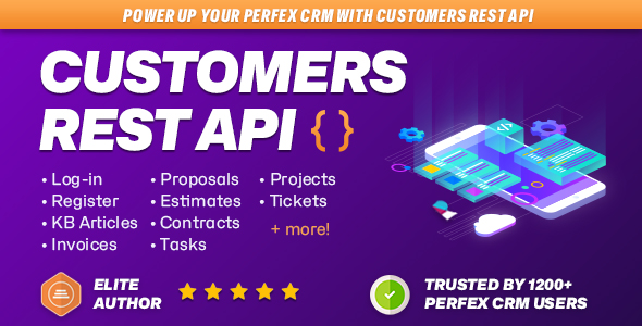 REST API for Perfex Customers
