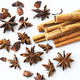 Dried star anise and cinnamon sticks natural herbal spices seasoning. - PhotoDune Item for Sale