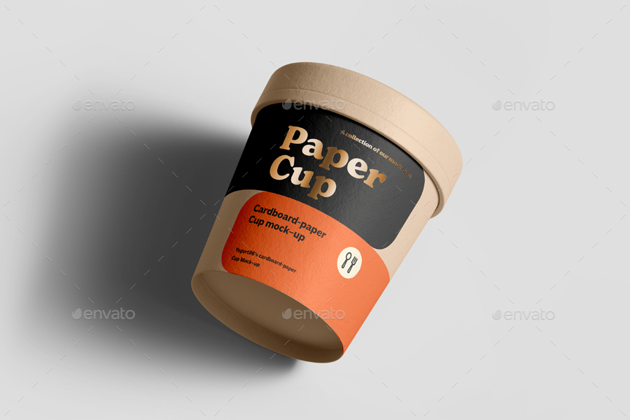 Cardboard Cup Mockup, Graphics | GraphicRiver