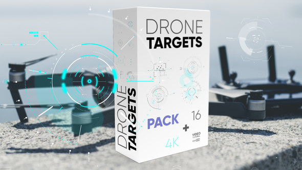 Drone Targets Pack 4K