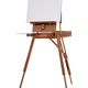 Portable foldable easel with canvas for oil painting on location isolated on white background - PhotoDune Item for Sale