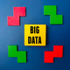 Colored wooden puzzle and wooden cube with word BIG DATA. - PhotoDune Item for Sale