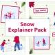 Snow Explainer Animation Scene Pack - VideoHive Item for Sale