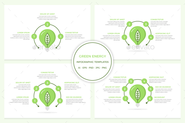 Green Energy - Infographic Templates