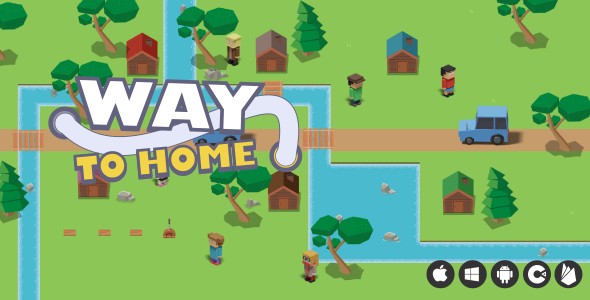 Way To Home - HTML5 Game (Construct 3)