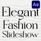 Elegant Fashion Slideshow for After Effects - VideoHive Item for Sale
