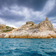 Porto Venere with Doria castle and St. Peter church in Italy - PhotoDune Item for Sale