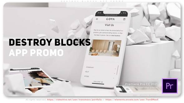 Destroy Blocks App Promo