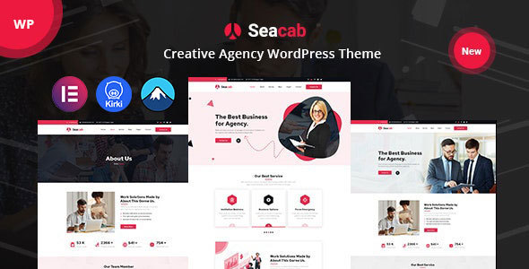 Seacab – Creative Agency WordPress Theme