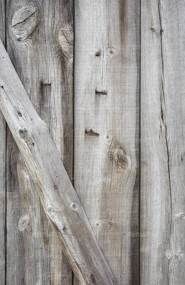 Close up photo of old wooden door, background or wallpaper. - Stock Photo - Images