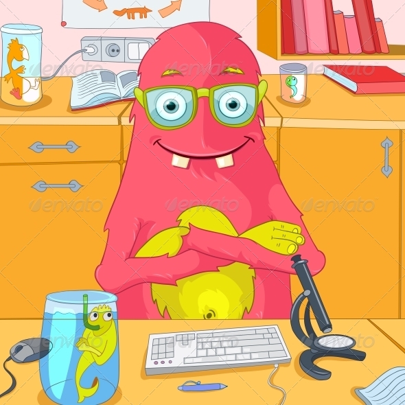 Funny Monster. - Monsters Characters