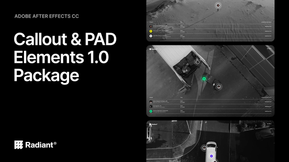 Call Out & List Elements template preview