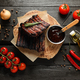 Tasty fried food - barbecue ribs, tasty fried meat - PhotoDune Item for Sale