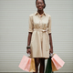 Black Woman Holding Many Paper-Bags - PhotoDune Item for Sale