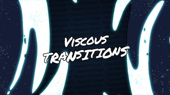 Viscous Transitions // After Effects Elements template preview