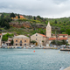 Picturesque view with town of Jablanac in coast of Adriatic sea in Croatia - PhotoDune Item for Sale