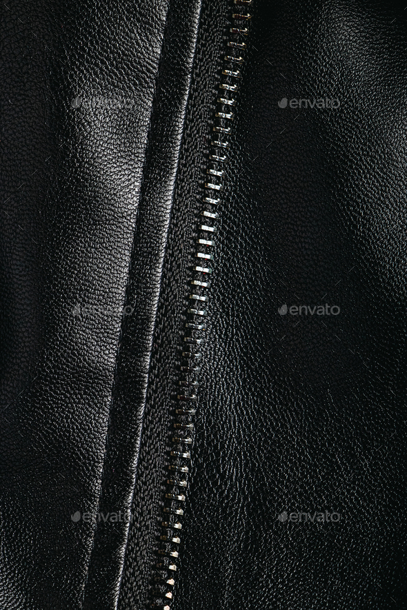 Texture of natural leather close up. - Stock Photo - Images