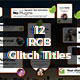 RGB Glitch Titles - VideoHive Item for Sale