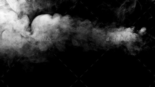 smoke black background