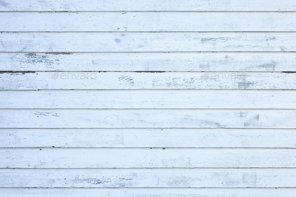 Old painted white wall texture background of a wooden building in rural America - Stock Photo - Images
