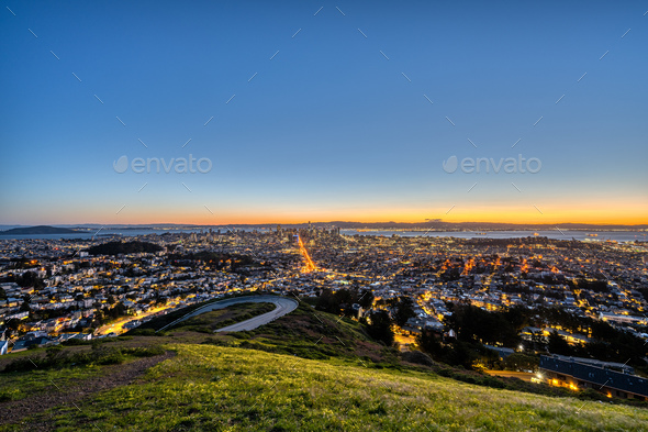 View over San Francisco - Stock Photo - Images