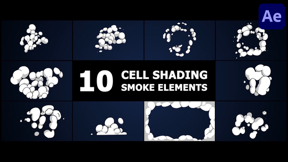 Cell Shading Smoke | After Effects