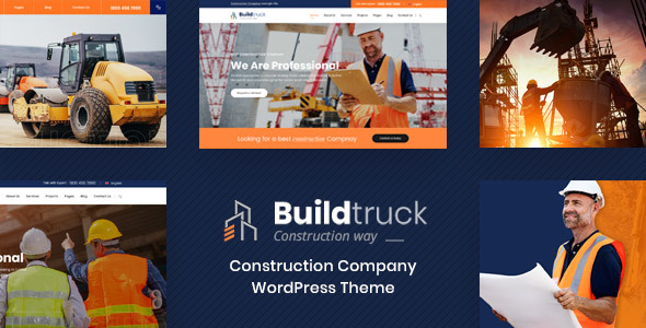 BuildTruck – Construction WordPress Theme