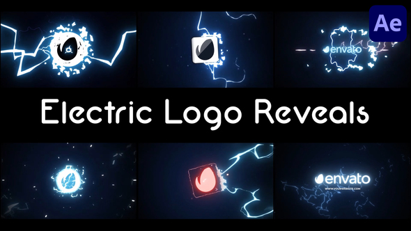 Electric Logo Reveals for After Effects