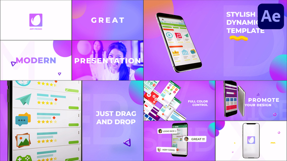 App Dynamic Promo for After Effects