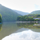 Landscape of Katsura River from Togetsukyo Bridge in Arashiyama, Kyoto, Japan. - PhotoDune Item for Sale