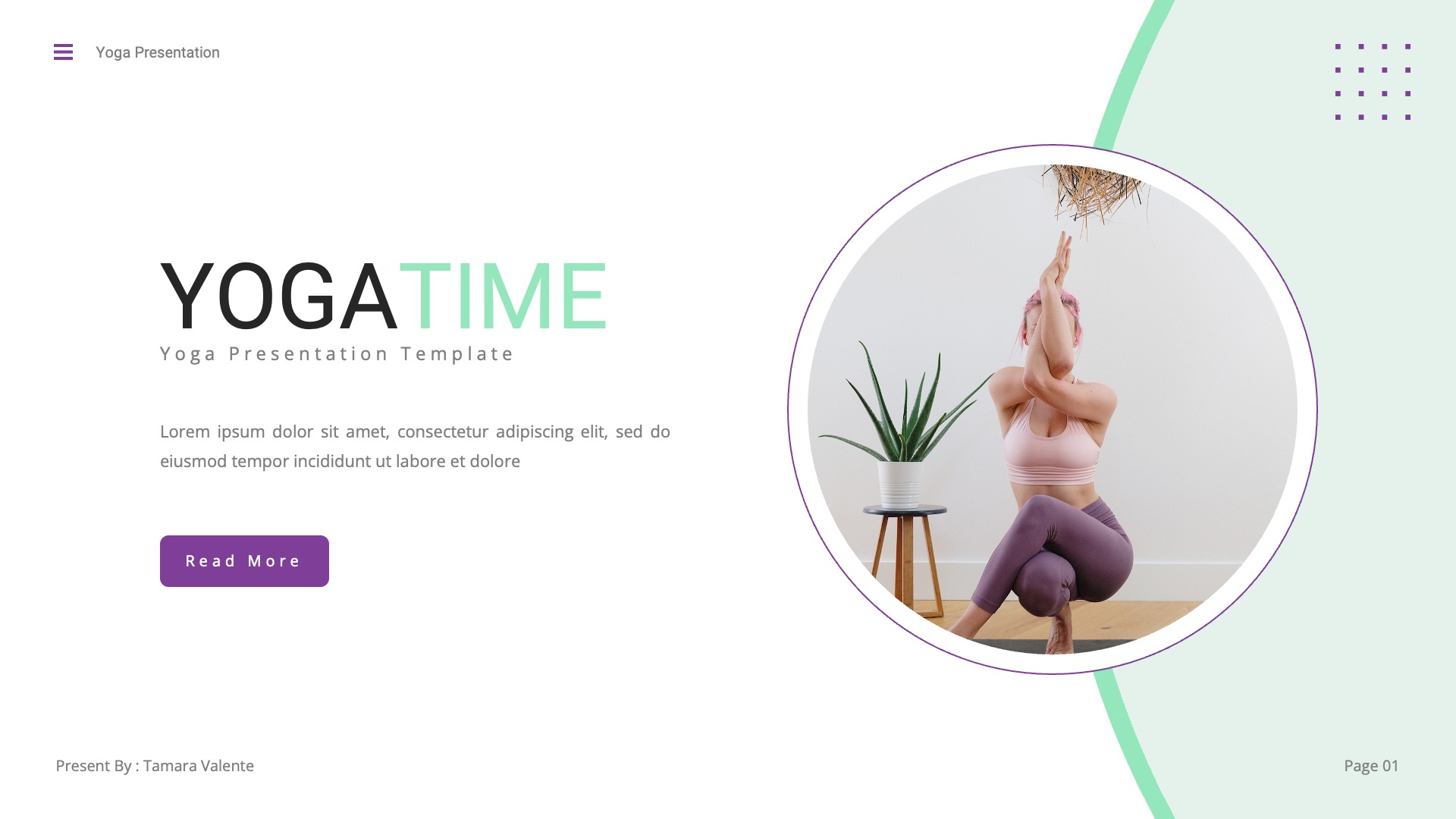 Yogatime - Yoga Google Slides, Presentation Templates | GraphicRiver
