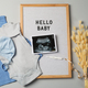 Coming soon baby concept with letter board - PhotoDune Item for Sale