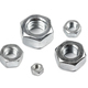 Steel screw nuts in different sizes - PhotoDune Item for Sale
