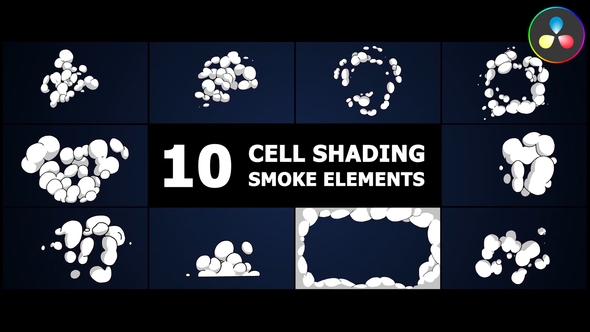 Cell Shading Smoke | DaVinci Resolve