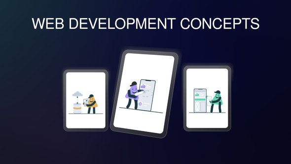 Web Development Concepts Elements template preview